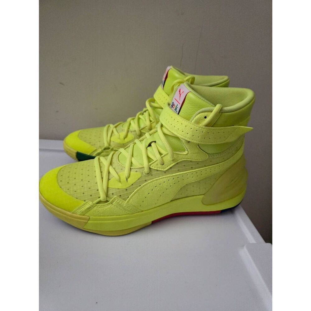 PUMA x Fashion Geek Sky Modern Geek sneakers in the "Safety Yellow" US 12, No Bo